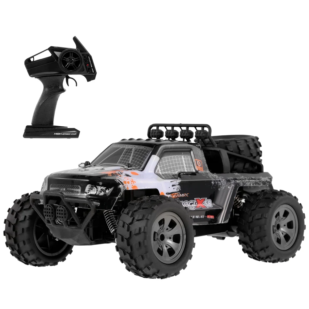 

KY-1886A 2.4GHz 1/18 RC Car 2WD 18km/h Big Wheel ABS RC Vehicle Car Off-Road Buggy Electronic Pickup Truck SUV RC Toys