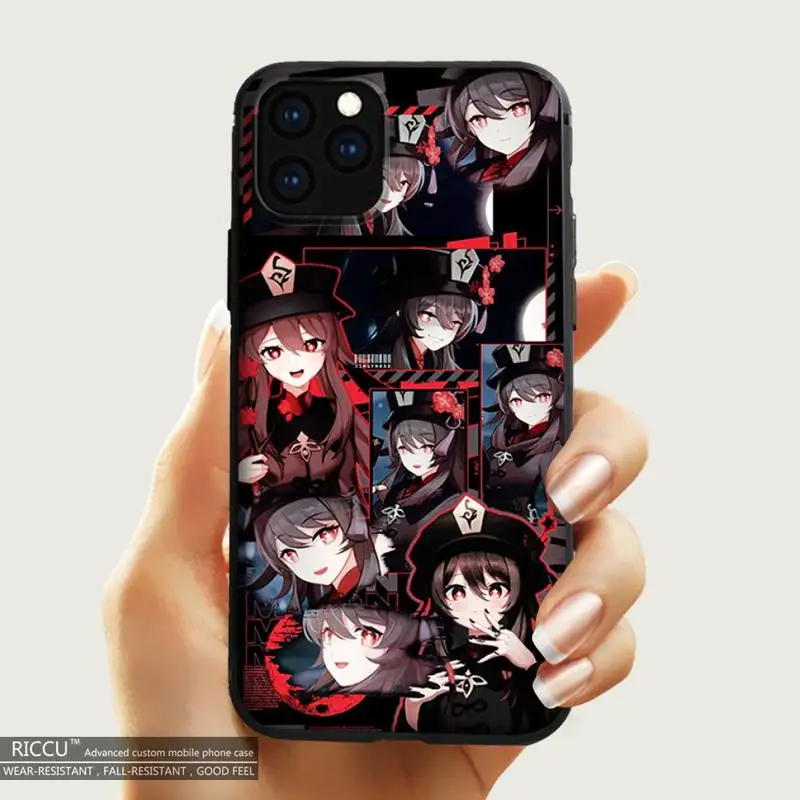 Top games Genshin Impact Phone Case For iPhone 11 12 Pro mini pro XS MAX 8 7 6 6S Plus X 2020 XR Covers | Мобильные телефоны и
