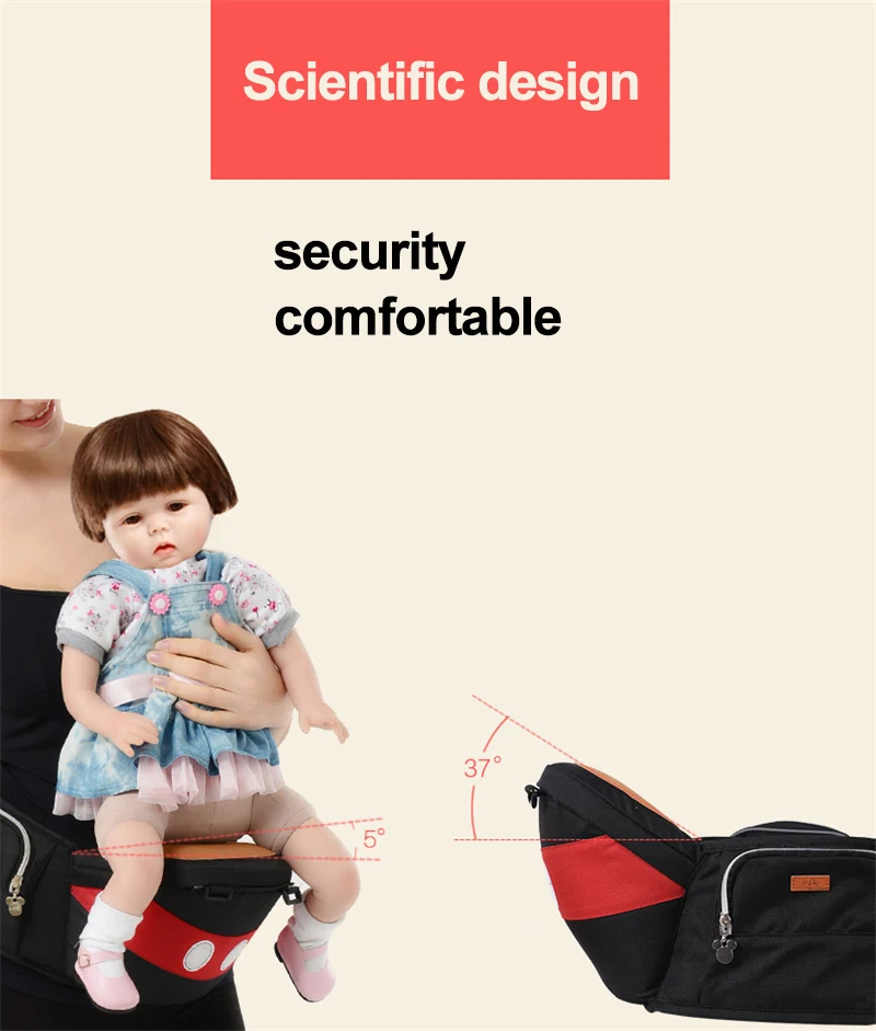 Дисней мультипликационный Многофункциональный фронтальный табурет детский слинг рюкзак Микки дышащий малыш съемный