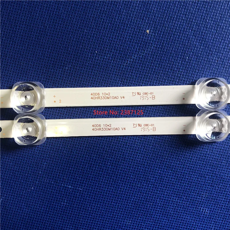 744mm10 светодиодный s полосы (6V) TCL GIC 40D6 2X10 3030 10EA 40HR330M10A0 V4 4C LB4010 HR01J для 40F6F 40L2F 40D610X2