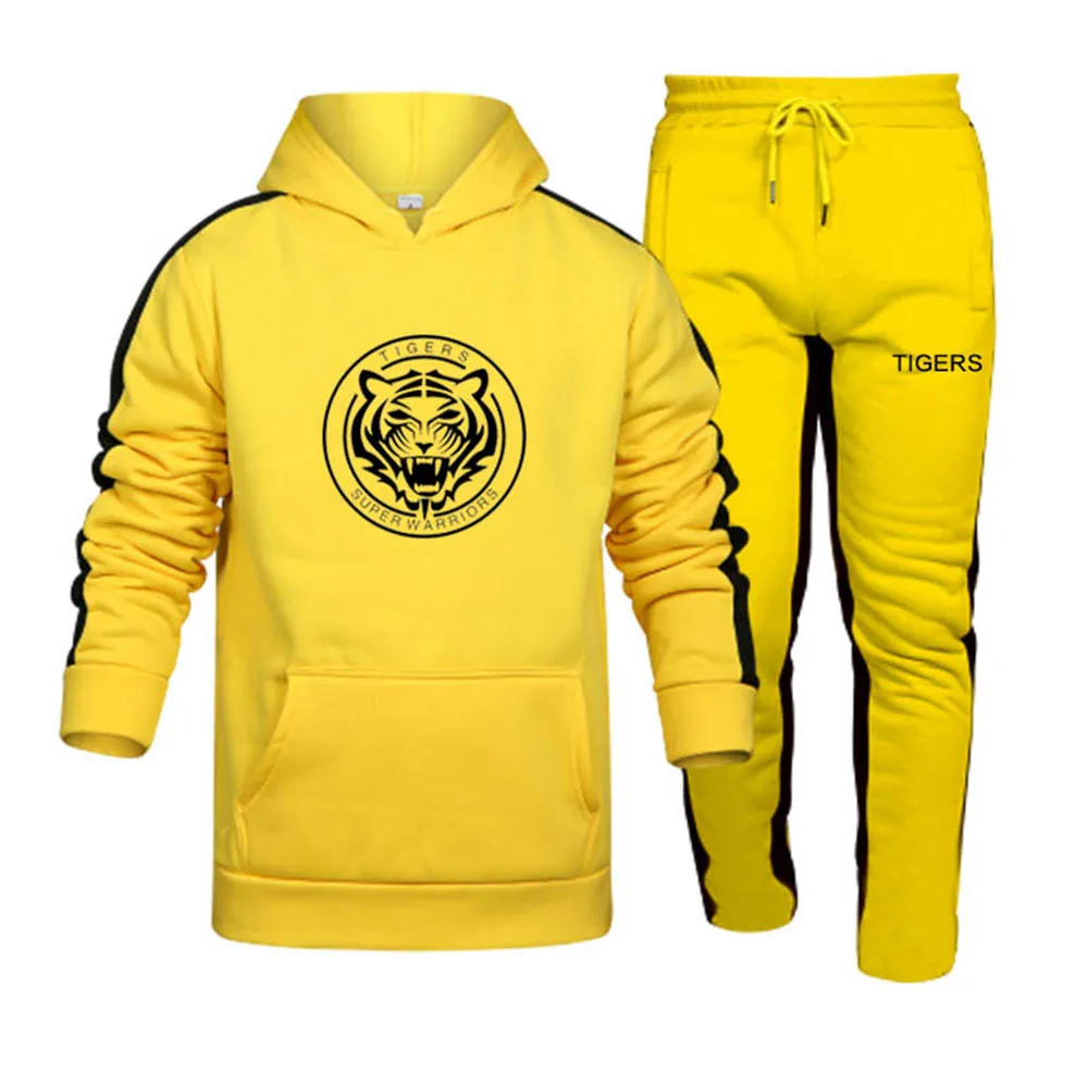 Autumn and Winter Tracksuit Men 2 Pieces Set Sweatshirt + Sweatpants Sportswear Hoodies Casual Mens Clothing Hoodies Suit Autumn and Winter Tracksuit Men 2 Pieces Set Sweatshirt + Sweatpants Sportswear Hoodies Casual Mens Clothing Hoodies Suit