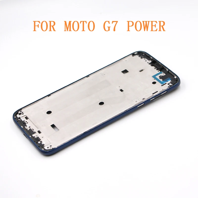 G7 G7 мощность средняя рамка для Moto G7 G7 мощность ЖК-дисплей Поддержка Рамка Корпус средняя Рамка Замена