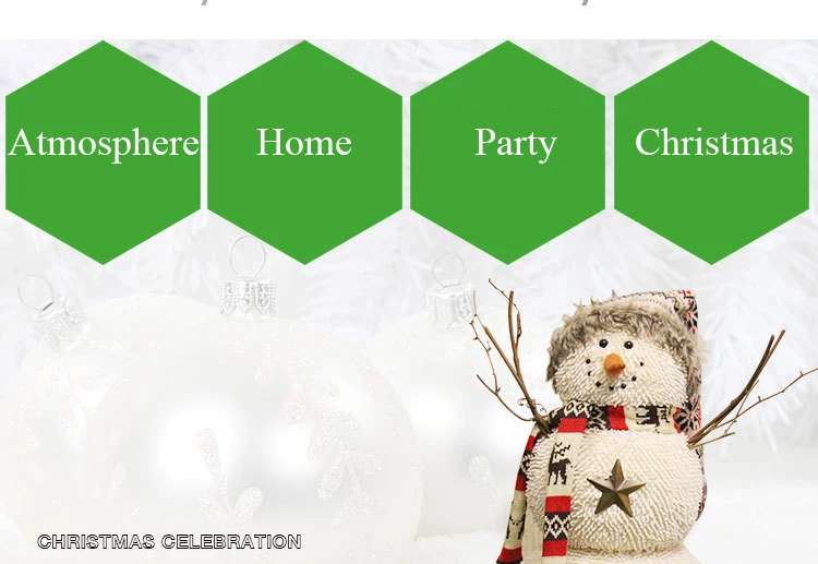 OHEART, милый снеговик, кукла, украшение, Рождественский стол, декор для детского сада, рождественский подарок, украшение для дома, год