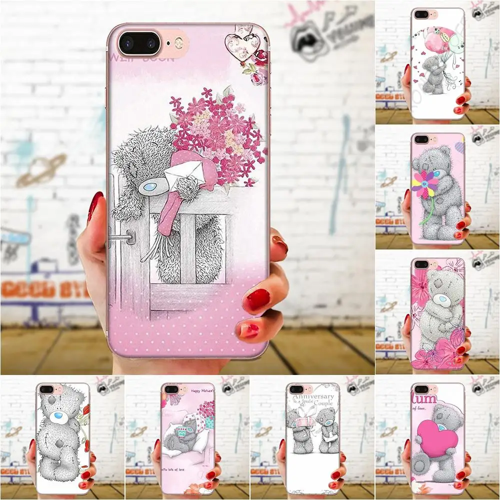 Teddy For Samsung Galaxy A10 A20 A20E A3 A40 A5 A50 A7 J1 J3 J4 J5 J6 J7 2016 2017 2018 Back Cases Protective | Мобильные телефоны