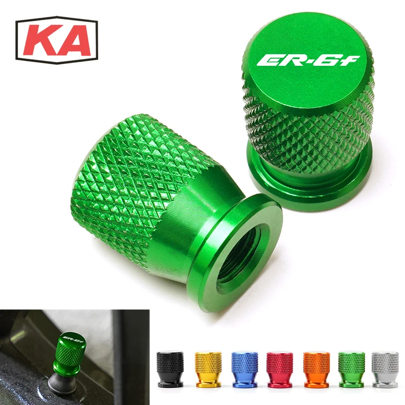 

Бесплатная доставка, аксессуары для мотоциклов Kawasaki, крышка стержня шины клапанов, воздушные колпачки, герметичные колпачки для колес ER6F ER6N...