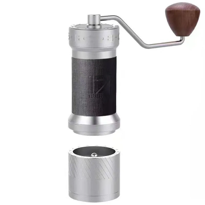 

1ZPRESSO Kplus Aluminum Burr Grinder Manual Coffee Grinder Stainless Steel Adjustable Coffee Bean Mill Mini Bean Milling