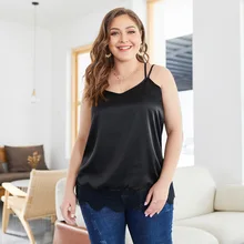 Летнее платье большого размера в европейском и американском стиле, новые продукты, кружевная кромка с открытой спиной, сексуальная Имитация шелковой ткани, лифчик B