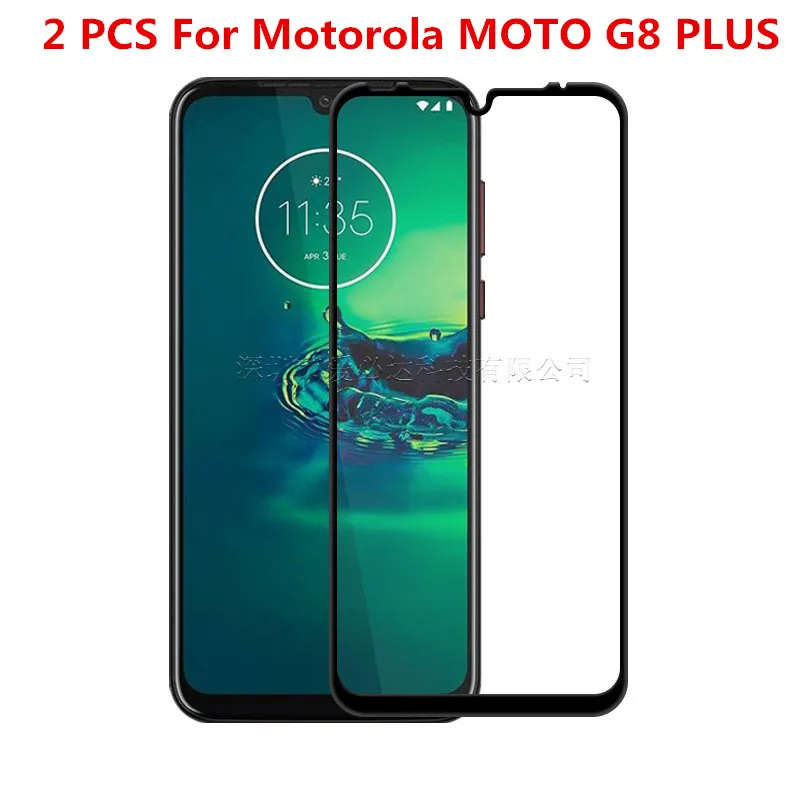 2 шт 0 26 мм протектор экрана из закаленного стекла для Motorola MOTO G8 PLUS g8plus Защитная