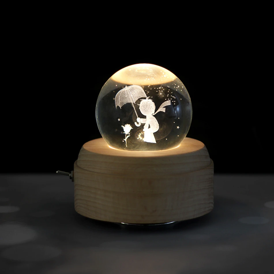 Gifts For Children Music Box 4 Music Boxes Romantic Little Prince Galaxy Moon Box Birthday Gift Christmas Gifts