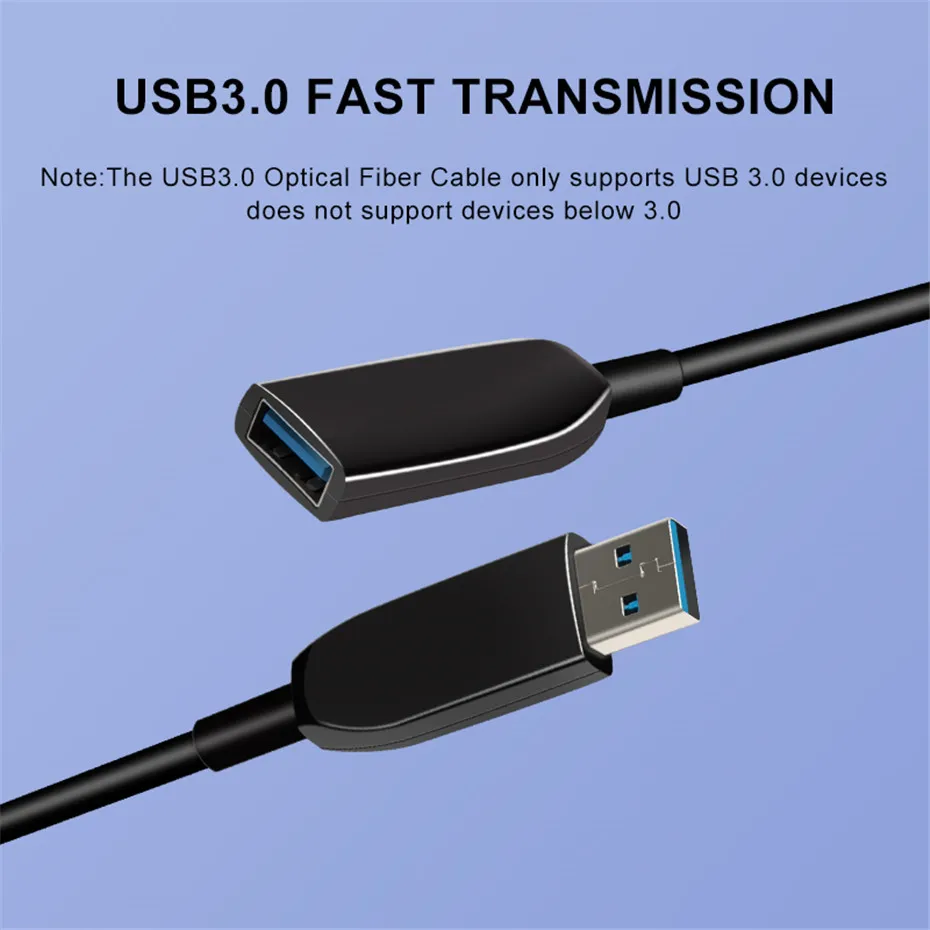 Anmck USB 3,0 кабель 10 м 20 м 30 м 35 м Папа-мама USB к USB кабель-удлинитель для проектора ноутбука