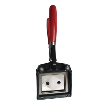 

Handheld ID Card Photo Cutter Pliers 1.8x2.6'' Right Angle Die Cutting Puncher