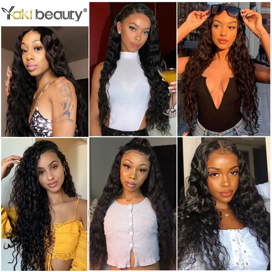 Synthetic Kinky Curly Hair Bundles 6PCS With 1 PC Lace Closure 28/30/32inch synthetic hair extensions