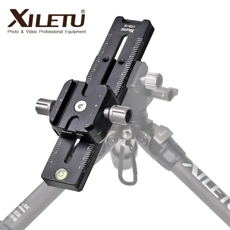 XILETU LCB-18B 트랙 돌리 슬라이더, 초점 레일 슬라이더 및 클램프,..
