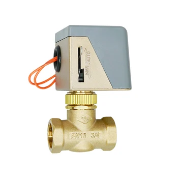 

DN20 Electric Ball Valve fan coil electric 2 way valve Brass Motorized Ball Valve