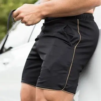 

Leisure Sport Beach Men Elastic Drawstring Quick Dry Fitness Running Shorts
