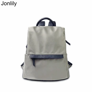 

Jonlily Women High Quality Oxford Nylon Backpack Female Fashion Anti-theft Shoulder Bag City Pack Teens Daybag Purse -KG492