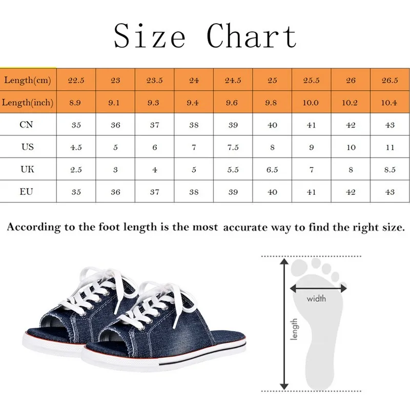 2021 Women Jean Slippers Summer Hollow Out Breathable Slippers Sandals Flat Women Casual  Shoes  Flops Korean Style - Image 6