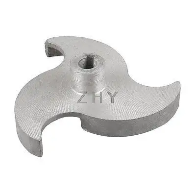 

0.39" Hole Dia Aluminum Alloy Pump Impeller Sand Casting Part