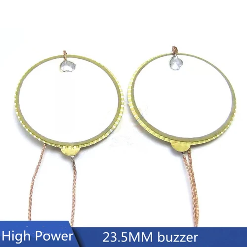 압전 세라믹 양면 버저 초음파 경적 알람 벨로우즈, 피에조 세라믹 고출력, 27mm-25TL, 27-25TL, 2 개/로트 2