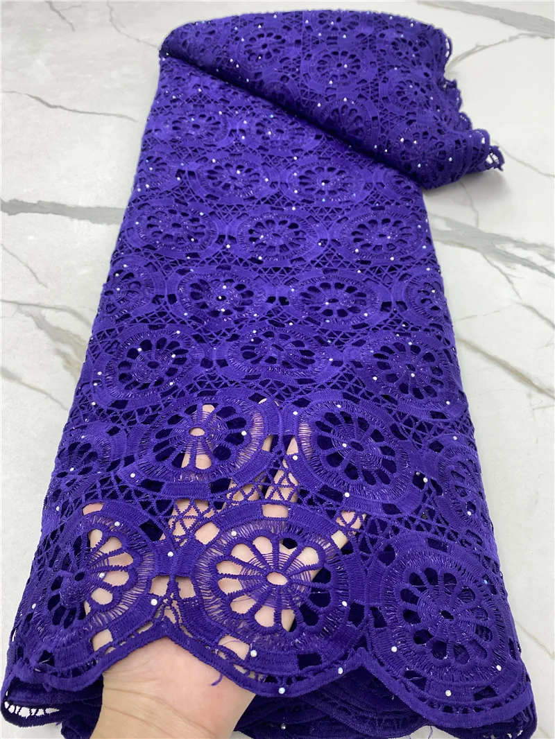 PGC Nigerian Guipure Lace Fabric 2023 High Quality Cord African Milk Silk Lace Embroidery French Lace Fabric For Dress pgc african milk silk lace fabric 2021 high quality embroidery french nigerian lace fabrics sewing for women wedding ya3911b 7