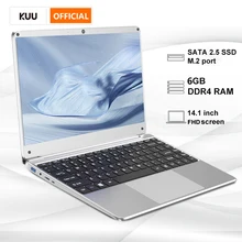 14.1 pollici studente Laptop 6G DDR4 RAM 128G 256G SSD Notebook Layout completo tastiera WiFi Bluetooth per PC portatile da gioco