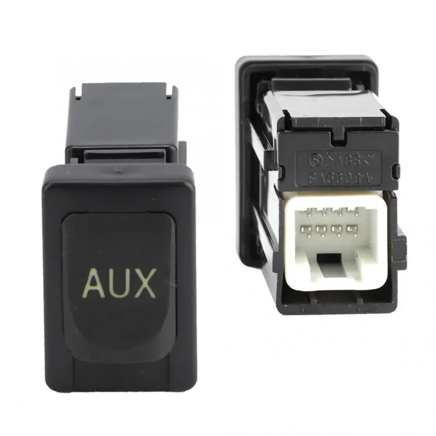 ABS Car AUX Audio Stereo Adapter Jack Auxiliary Plug Replacement