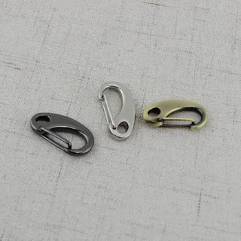 

10-50pcs 3 colors Inner 7mm Connector hanger Tone trigger snap hook clasp metal clip swivel dog leash hardware