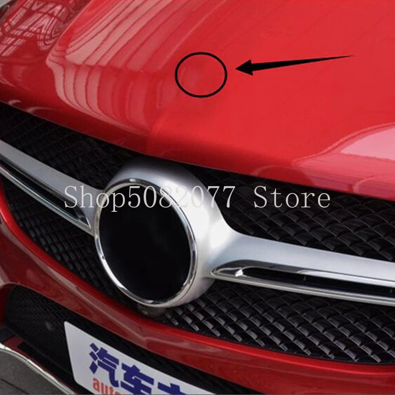 56mm Runde Nahen Haube Abdeckung Liegen Abzeichen Schwarz Emblem Chrome Weizen Stern B Apple Baum Logo Auto Ersatz Fur Mercedes Benz C E S Emblems Aliexpress