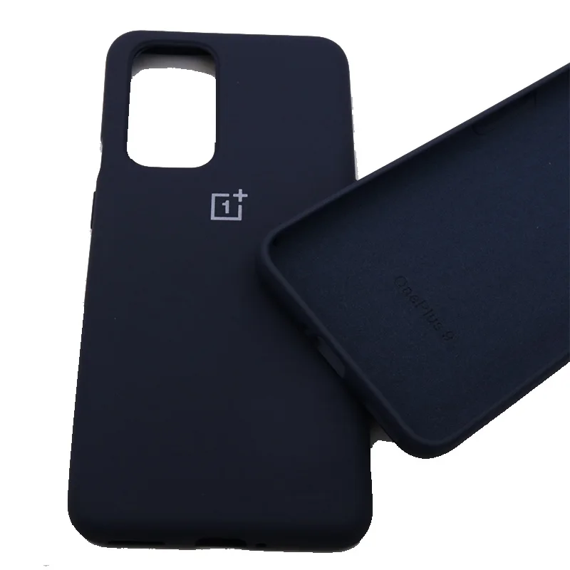 neck pouch for phone Oneplus 9 Pro Case Original Official Silicone Soft Ultrathin Shockproof Full Protective Cover Oneplus One Plus 9 9pro Case flip phone case Cases & Covers