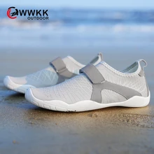 WWKK Summer Water Shoes Men Beach Sandals Upstream Aqua Shoes Woman Man Quick Dry River Sea Slippers Swimming Sneakers