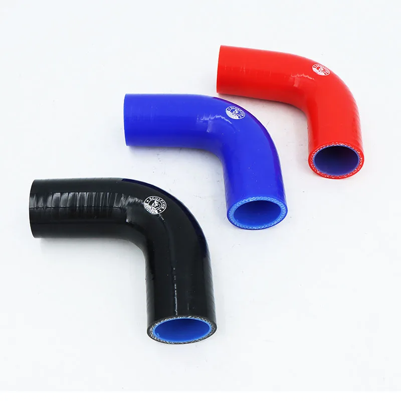 38mm/40mm45mm/48mm/51mm 90 Deg Degree Silicone Rubber Joiner Bend inch/1.89" inch/2" inch/2.13" inch Elbow Hose + Clamp