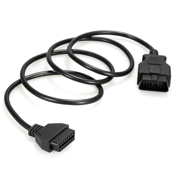 

327 BT Interface OBD-II Extension Cable Compatible for All OBDII Vehicles 16pin 150cm