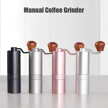 

Manual Coffee Grinder Burr Grinder For Coffee Bean Portable Manual Bean Burr Grinder Stainless Steel Mill Machine Coffee Tools