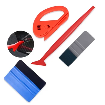 

EHDIS Vinyl Wrap Foil Car Tools Kit Window Tint Squeegee Corner Wrapping Scraper Carbon Fiber Film Cutter Knife Car Accessories