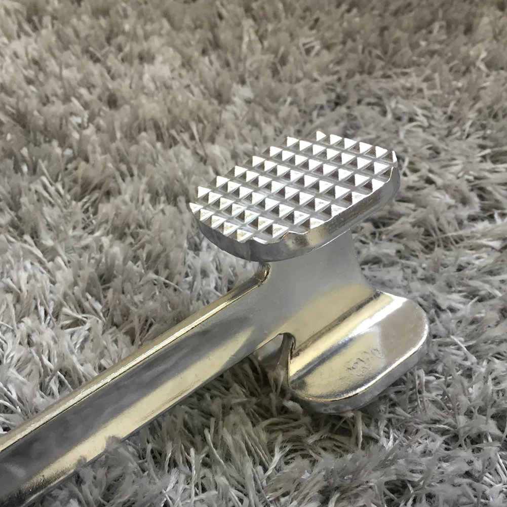 Aluminium Metal Meat Mallet Tenderizer Steak Beef Soften Pestle Pork Chicken Kitchen Tool