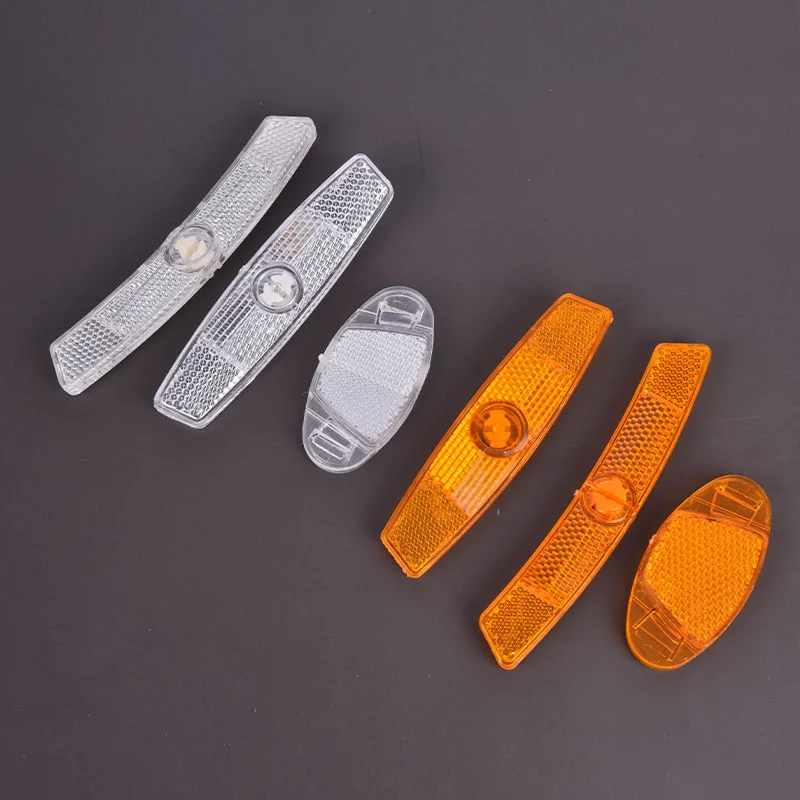 Bike Spoke Reflector 4pcs Mountain Bike Fishshaped Steel Rim Spoke