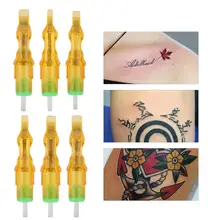 Newest 10PCS Disposable Semi-Permanent Makeup Tattoo Needle MI Series 5MI / 7MI / 9MI / 11MI / 13MI / 15MI For Tattoo Machine