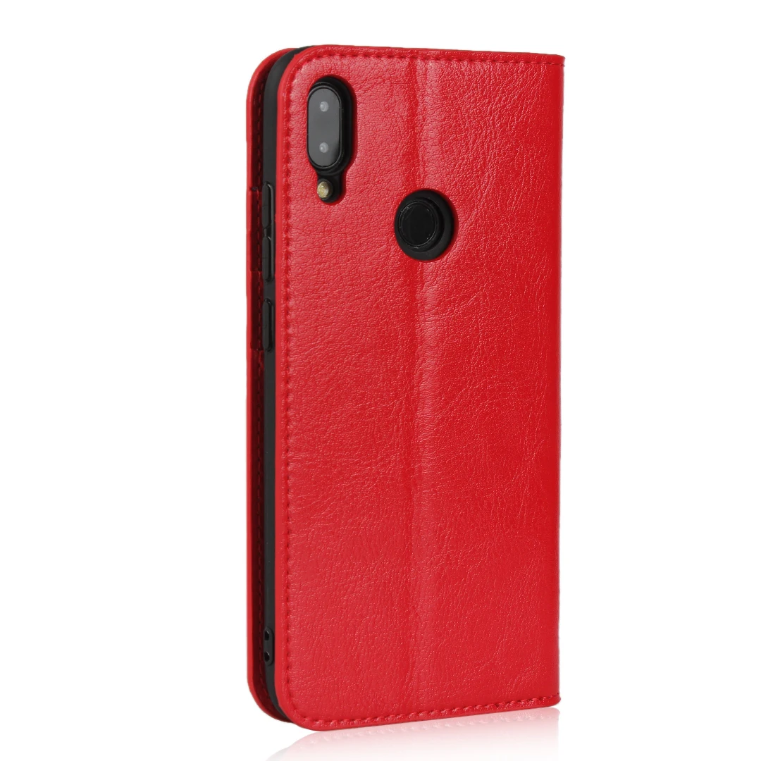 Чехол для телефона Xiaomi Redmi Note 7 Lite, чехол-книжка, чехол-кошелек, бизнес, натуральная кожа, чехол для Redmi Note 7, чехол-книжка, Fundas