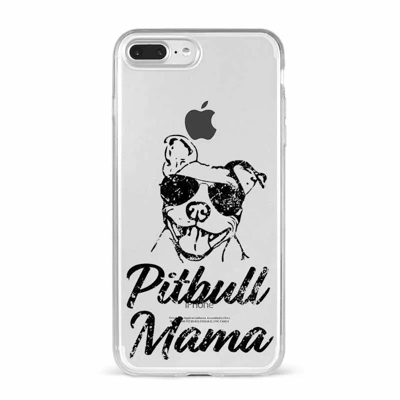 Питомец питбуль питомец из силикона Suave TPU чехол Капа Do Telefone para o iphone 11 11PRO 11PROMAX X XR XSMAX 6 7 8 Plus 5