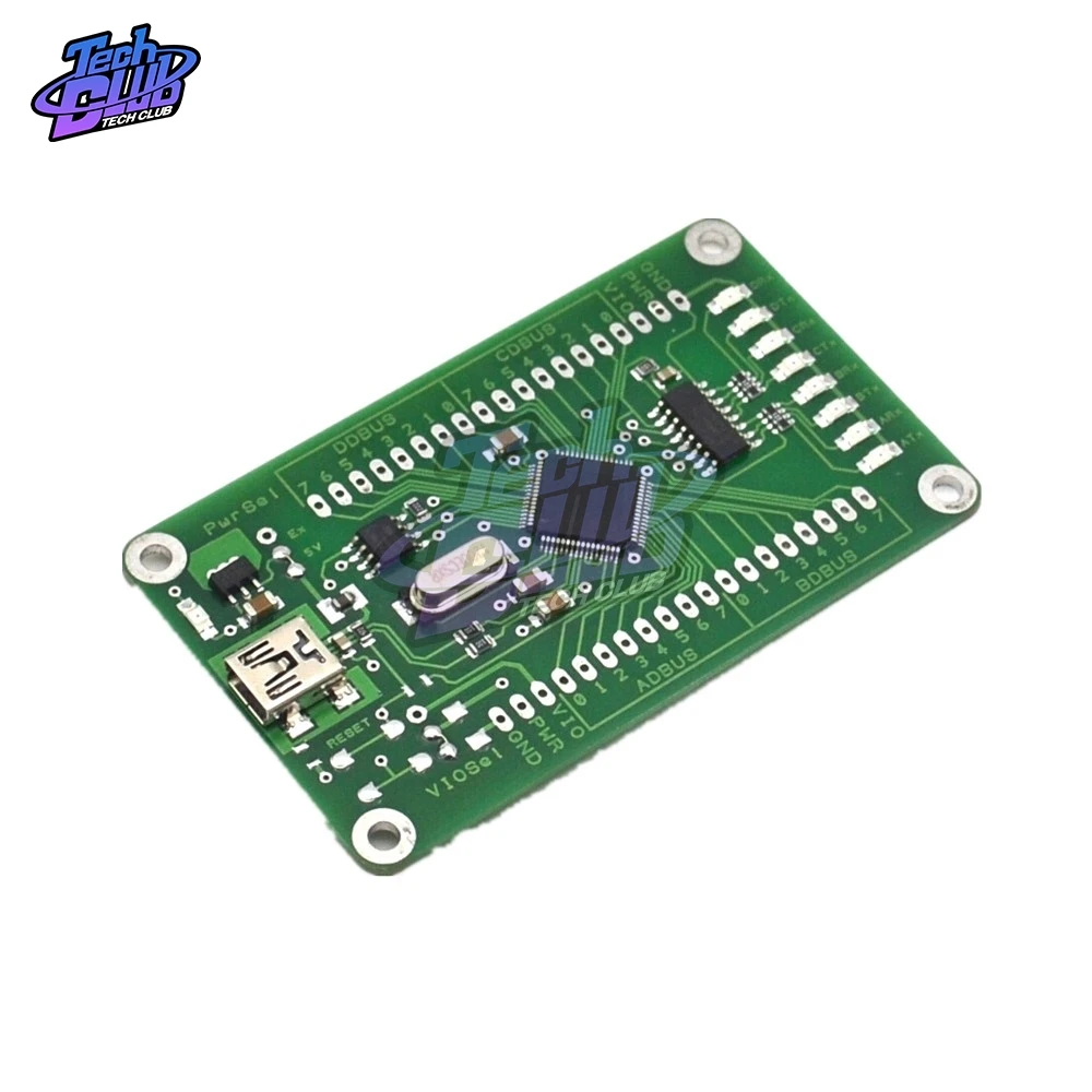 FT2232HL доска для обучения FT2232H мини FT4232H UM232H плата развития модуль USB в SPI двойной