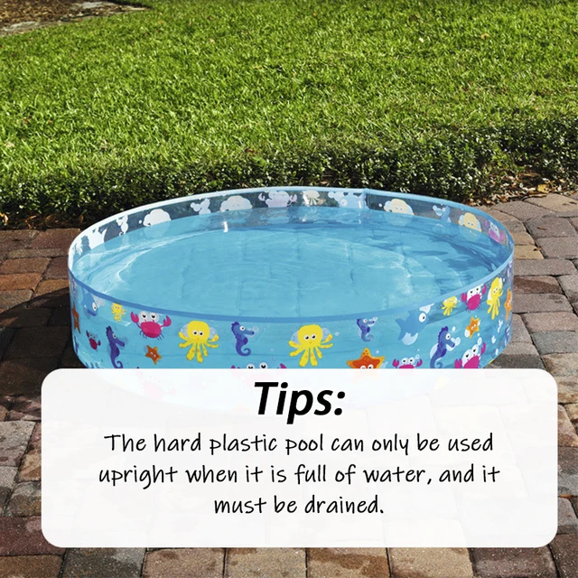 Children Swimming Pool Bathing Tub Summer Outdoor Lawn Garden Round Swimming Pool Water Game For Children Ocean Ball Pool Toys 4