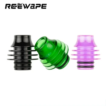 

Drip Tip 510 Polished Epoxy Resin Mouthpiece Heat Resistance Narrow Bore Vape Tips For Thread RDA RTA Tanks Ecig Accessories