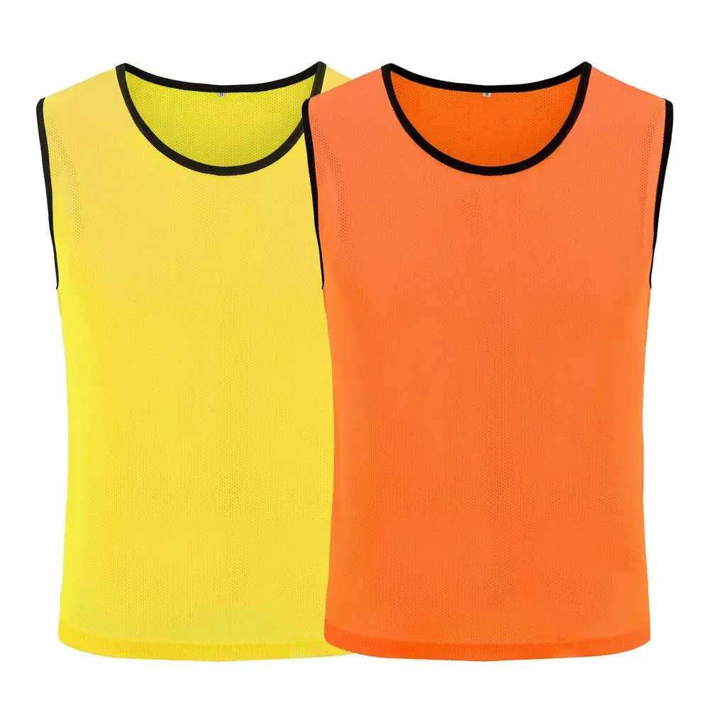 Adults Kids Soccer Pinnies Football Team Jerseys Youth Sports Scrimmage