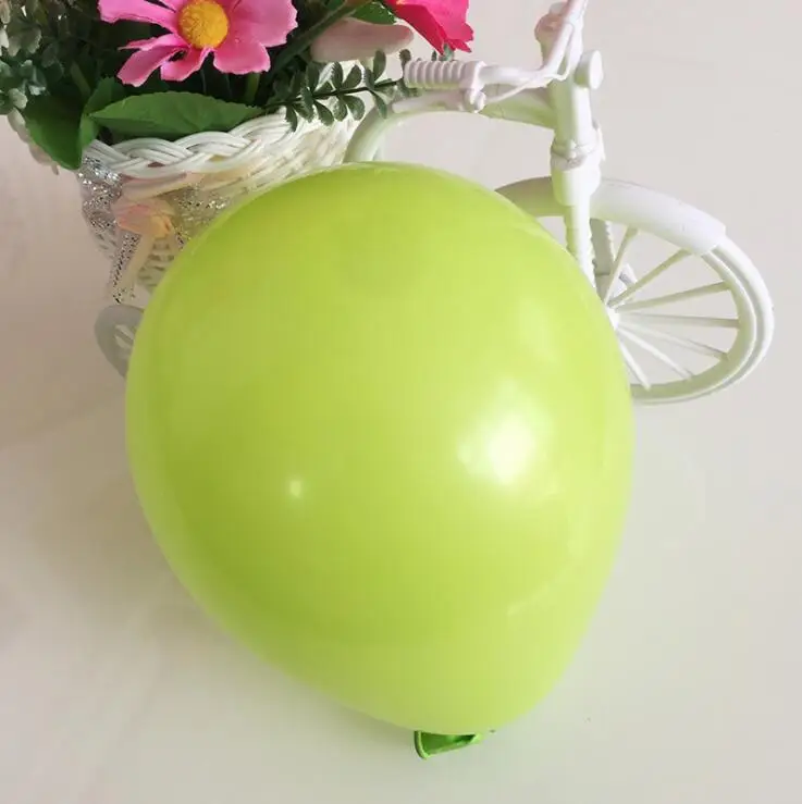 20, 50 шт./лот, 5 дюймов, белые латексные шары, воздушные шары на день рождения, Надувное свадебное украшение, воздушные шары, арки, вечерние шары - Цвет: fruit-green