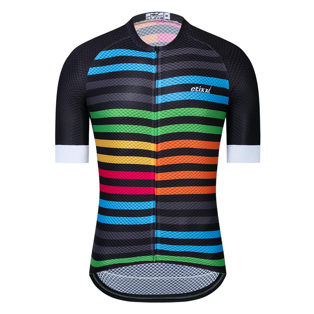 Мужская дышащая велосипедная майка летняя Mtb Джерси camisa ciclismo лайкра с коротким