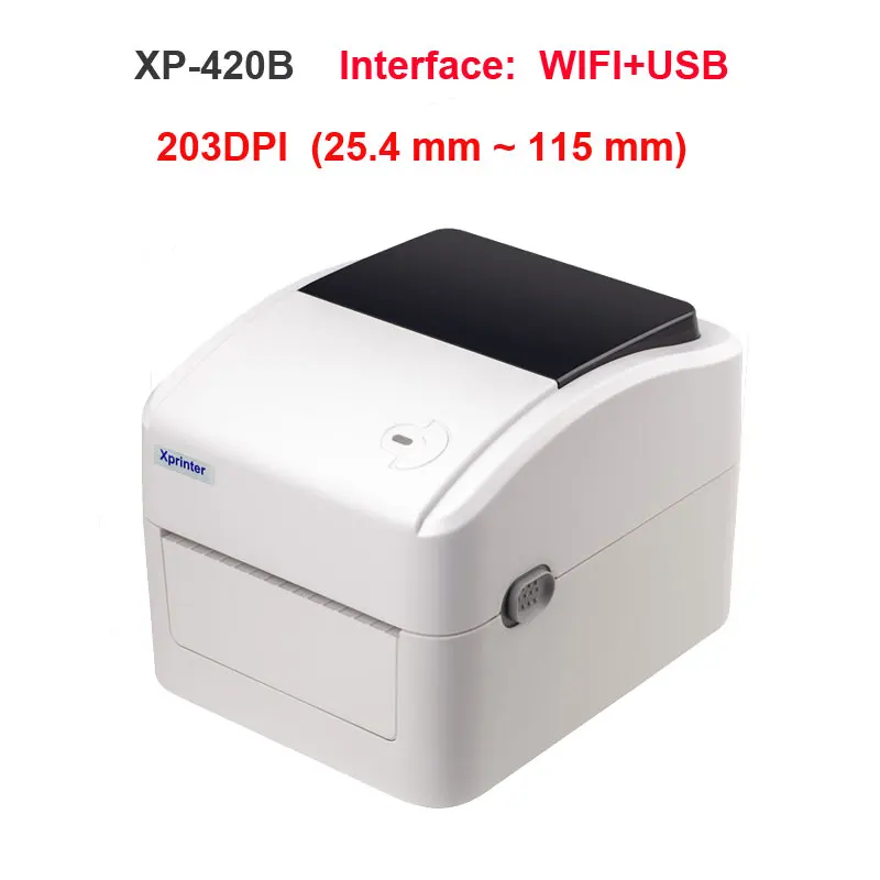 High print speed 152mm/ thermal label printer  thermal barcode printer thermal shipping label printer support QR code mini printeris Printers