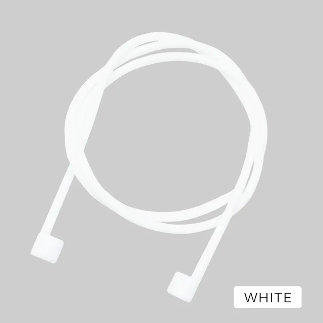 Only Anti-Lost Rope Мини-чехол с сердцем для AirPods Pro с брелком для ключей, противоударный чехол для AirPods 3, Силиконовый ТПУ чехол, розовый, зеленый, фиолетовый - Цвет: Only Anti-Lost Rope