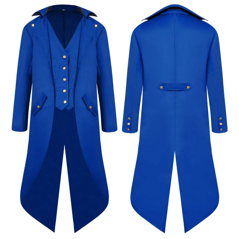 ҷ  ǳ Tailcoat  Ŷ  Steampunk  Ŷ 丮 Frock Ʈ ڽ  ̱ 극Ʈ