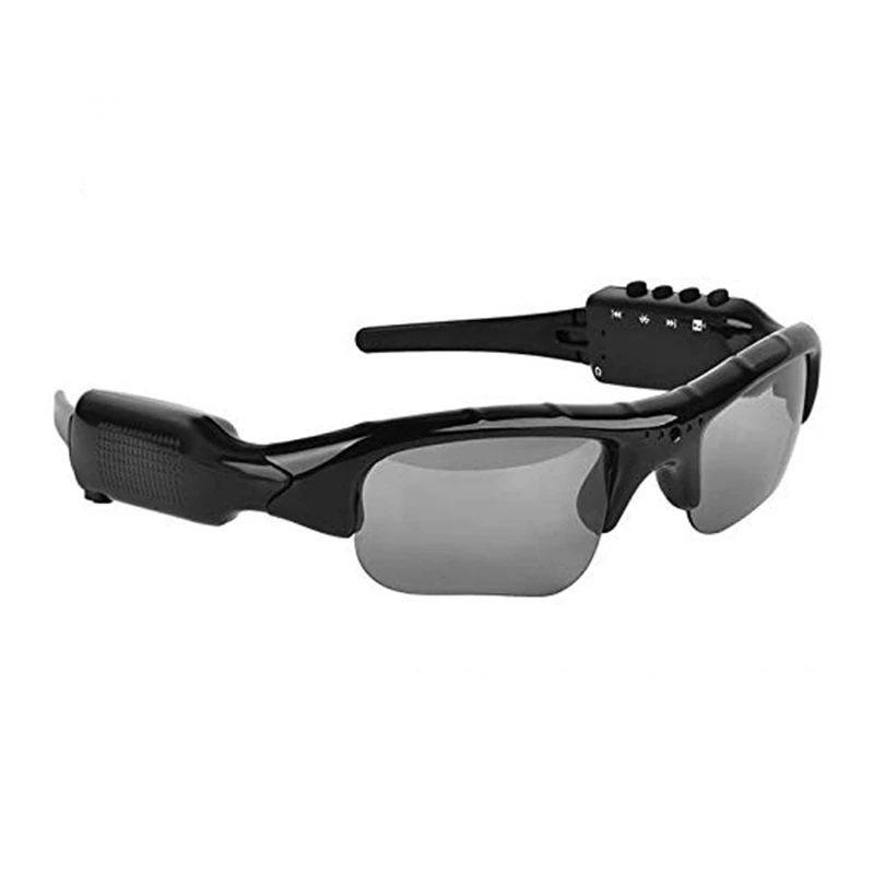 

Bluetooth Sunglasses Camera, Camera Glasses Full Hd 1080P Wide Angle Mini Camera Drive, Cycling, Fishing, Motorcycle Outdoor Spo