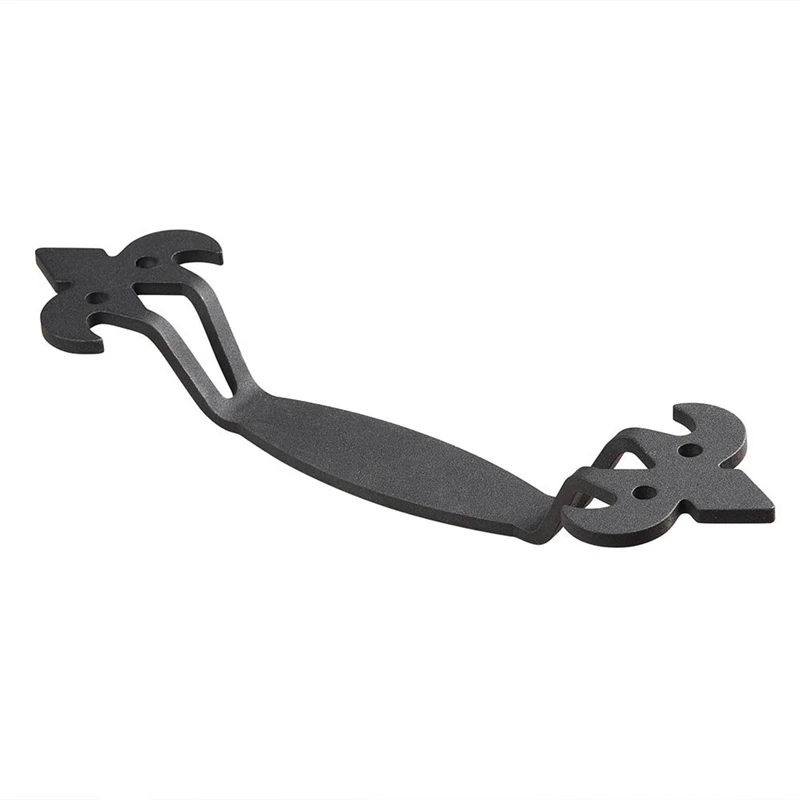 2 Pcs 11 Inch Sliding Barn Door Handle Vintage Heavy Duty Pull Set for Gate Kitchen Furniture Cabinet Closet Drawer Screws Inclu